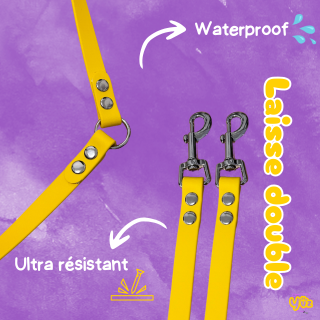 Laisse double Yüz® simple